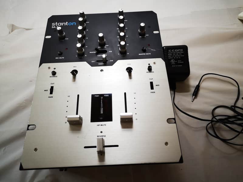 Stanton SA-3 3 Channel Scratch DJ Mixer - Great Condition - | Reverb