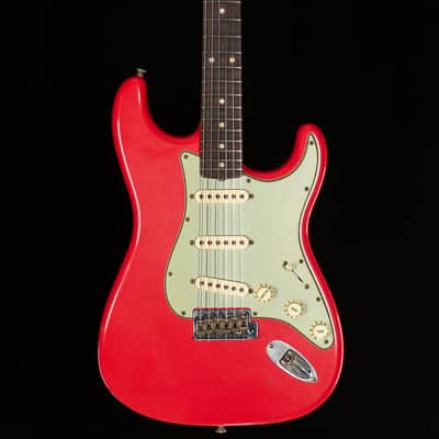 Fender Custom Shop Willcutt True '62 Stratocaster Journeyman Relic Fiesta Red 60s C (906) image 3
