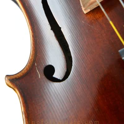 1900s Student Violin Stradivari Model image 13