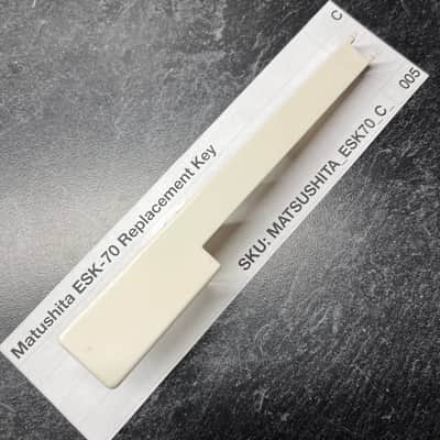 Matsushita Replacement C Key (ESK-70 Keybeds) for Korg Polysix/Poly-61/Poly-800/DW-6000, Memorymoog, Oberheim OB-8, Prophet-600, Akai AX-60, Kawai SX-210/240, etc