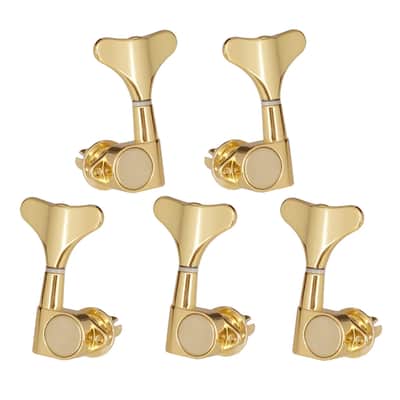 1 Set Gold Bass Guitar Tuners Machine Heads Tuning Pegs 3R2L image 3