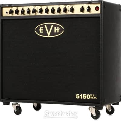 EVH 5150III 1x12-inch 50-watt Tube Combo Amp with EL34 Tubes (5150EL34112BKd1) image 3