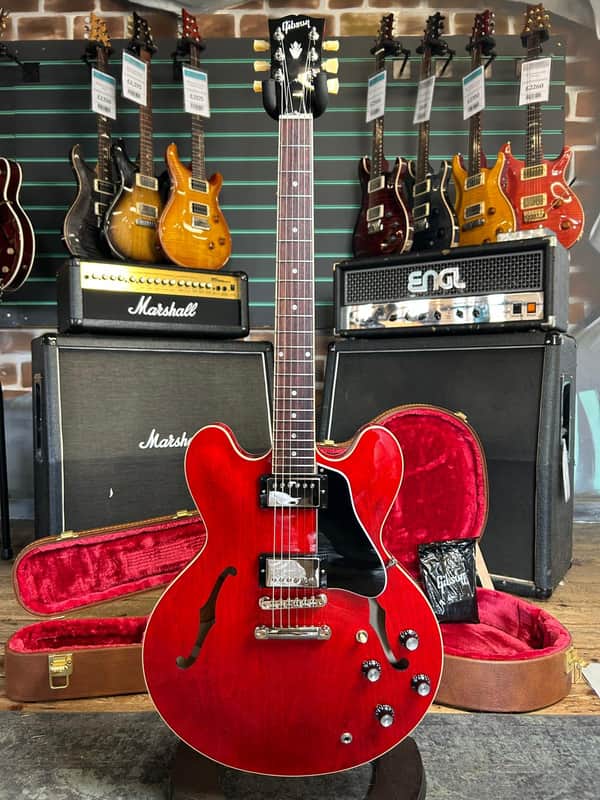Gibson ES-335 Dot Cherry 2025 Semi-Hollow Electric Guitar