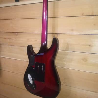 Schecter Blackjack SLS C-1 FR Sustainiac 2015 - see through purple image 5