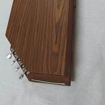 Shreeom Handicraft Tanmandal Indian Wooden 4 String Tambora/Tanpura & 15 String Surmandal Together, Easy to Tune Knobs, Comes with GigBag, Few Extra Strings image 7