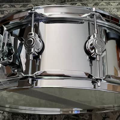 DW 5.5" x 14" Performance Series Steel Snare Drum in Chrome DRPM5514SSCS image 3