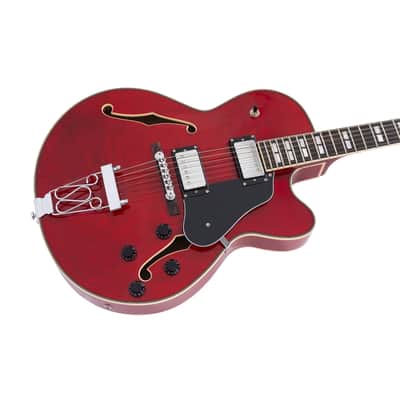 Sire Larry Carlton H7F Electric Guitar See Through Red image 3