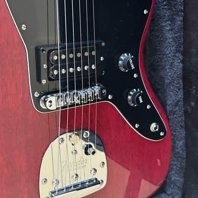 Fender Modern Player Jazzmaster HH 2014 - Crimson Red Transparent image 7