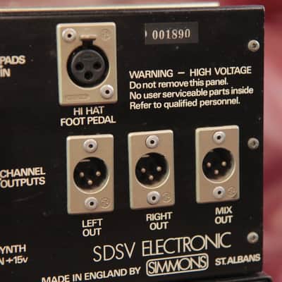 Simmons SDS5/SDSV Modular Drum Synthesizer + MYM + PAD image 16