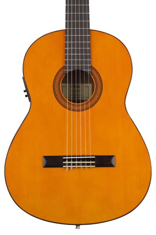 Yamaha CGX102 Classical Acoustic-electric Guitar - Natural image 1