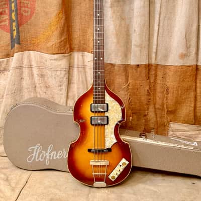 Hofner 500/1 Cavern Bass Vintage '61 Reissue Circa 1998 - Sunburst image 1