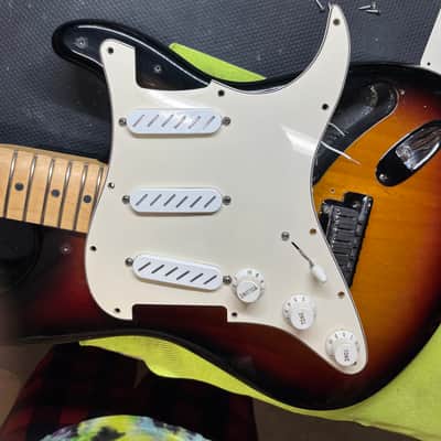 Zexcoil  Strat pickups loaded pickguard BJH4 SFM BTM4 with push/push pots wired image 1