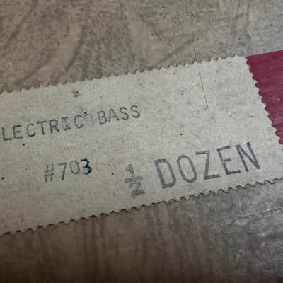 Fender Bass String Box Case Candy 50-60s Pre CBS image 2