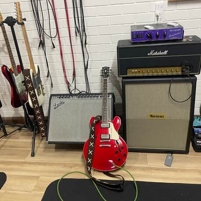 Gibson ES-335 Custom Shop DOT Reissue, 2009 - with Tom Holmes H450 and H455 PAF pickups image 2