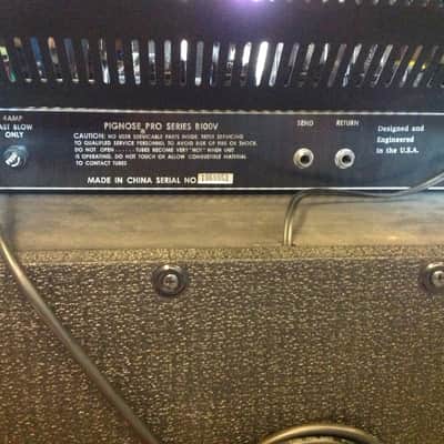 Pignose B100V 1x12 100w Tube Bass Amp image 3