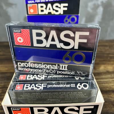 BASF Professional-III 60 minute cassettes 1976-78 image 2