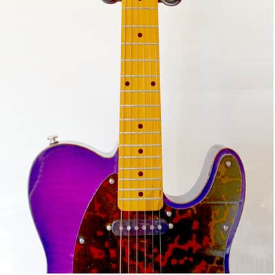 Firefly FFTH-BCPL-557 "Mad Cat" Pure Series Electric Guitar - Transparent Purple image 3
