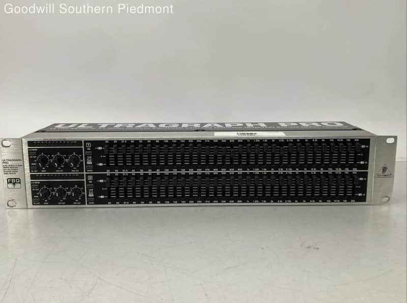 Behringer Ultragraph Pro FBQ3102 31-Band Stereo Graphic EQ 2000s - Black image 1