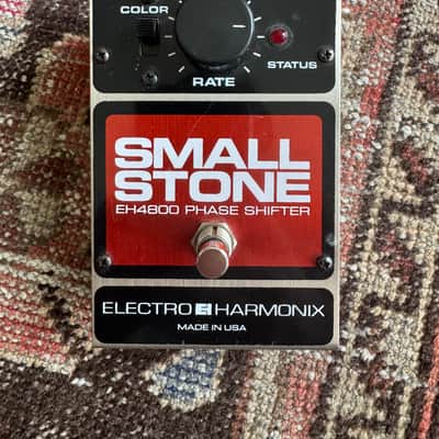 Electro-Harmonix Small Stone EH4800 Phase Shifter V4 with Status LED 1998 - 2006 - Black/Orange image 1