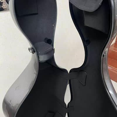 Cello case 4/4 carbon fiber cello hard case 3.9kg Yo-yo Ma model for wide body image 7