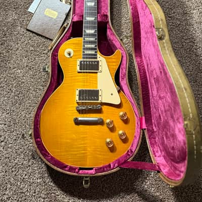 Gibson 2013 Custom Shop Standard Historic '58 Les Paul Standard Reissue - Lemon Burst VOS image 8