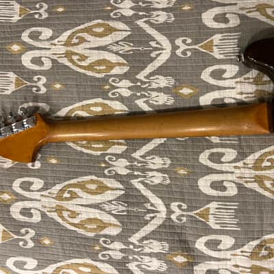 Fender Mustang Guitar with Rosewood Fretboard 1966 image 4