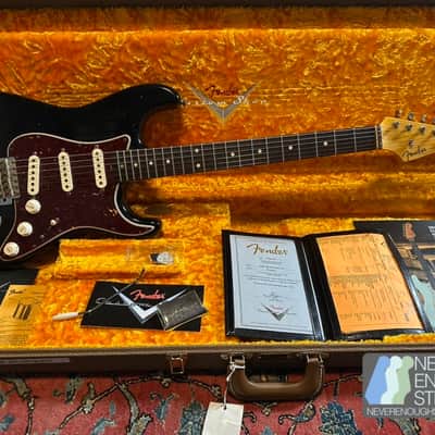 Fender Custom Shop '60 Journeyman Stratocaster 2021 Black image 2