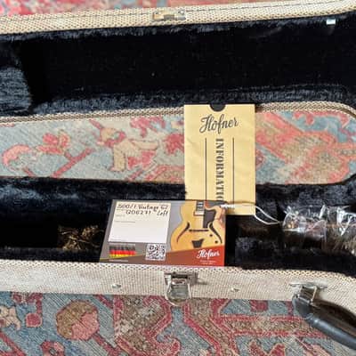 Hofner 500/1 Left-Handed Violin Bass - Ed Sullivan Show Limited Edition - 2014 image 19