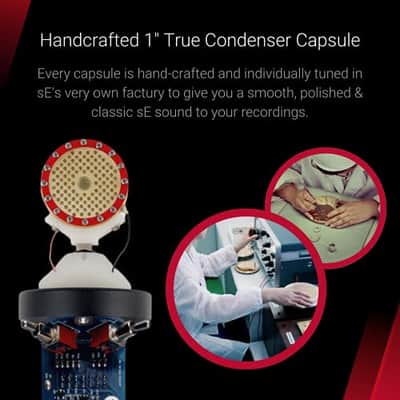 sE Electronics sE2200 Large Diaphragm Cardioid Condenser Microphone image 4