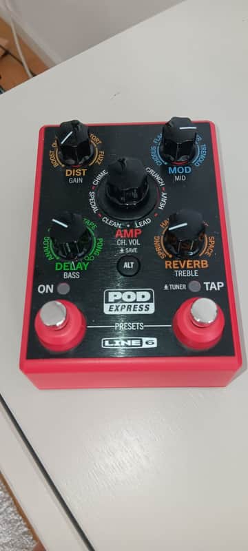 Line 6 POD Express Guitar Red image 1