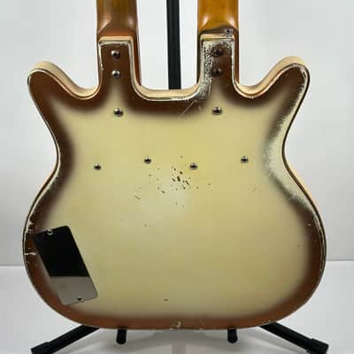 1959 (First Year) Danelectro Vintage 3923 Semi-Hollowbody Guitar / Bass Doubleneck w/ Case image 20