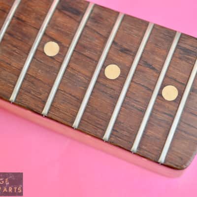 Vintage 1963 PRE-CBS Fender Jazzmaster Project Neck - Killer Tone Wood - Clay Dot Brazilian Board! image 13