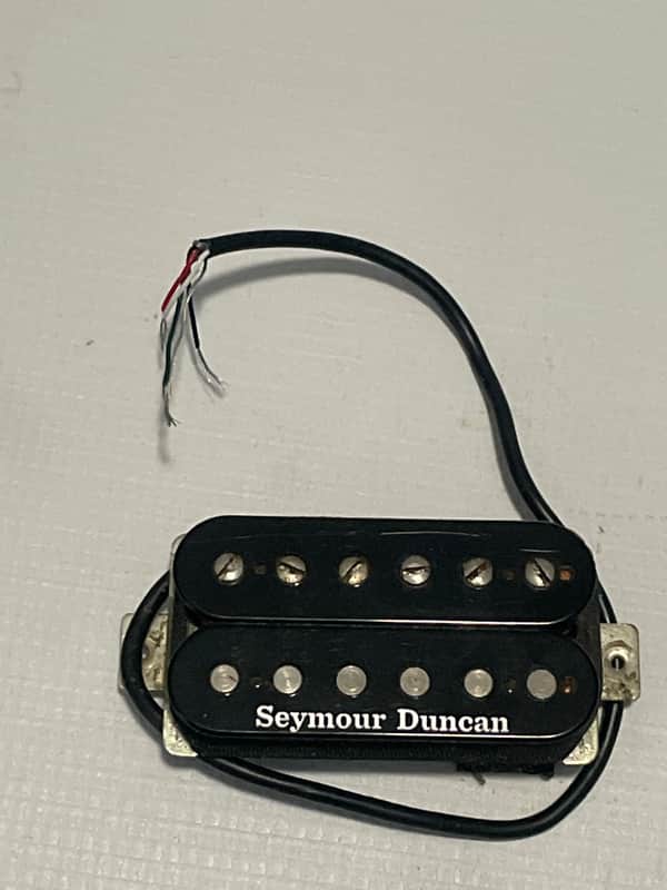 2020 Model USA Seymour Duncan Sh2N Jazz Model Black Neck Humbucker Guitar Pickup 7.38k image 1