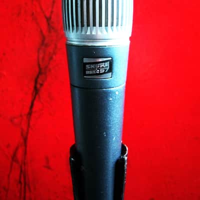 Vintage 1980's Shure BETA 57 Supercardioid Dynamic Microphone USA Low Z w accessories Guns and Roses SM57 SM58 # 3 image 12