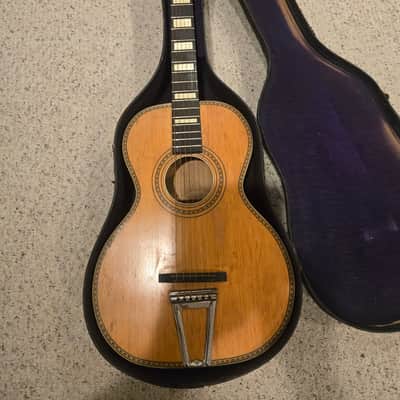 Parlor Guitar Flat top guitar Early 1900s - NATURAL image 1