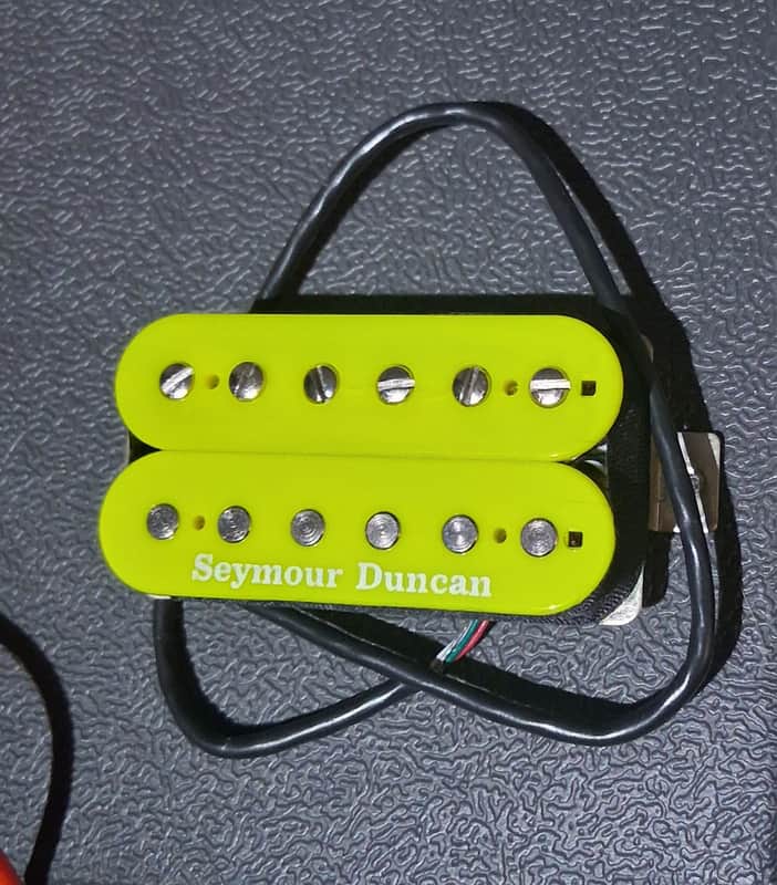 Seymour Duncan SH-1n '59 Neck Humbucker 2010s - Neon Yellow image 1