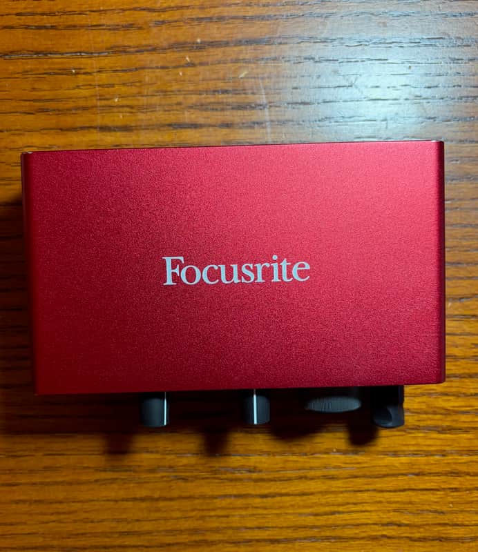 Focusrite Scarlett Solo 3rd Gen USB Audio Interface 2019 - Present - Red / Black image 1