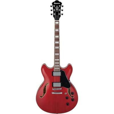 Ibanez Artcore AS73 Semi-Hollow Electric Guitar - Transparent Cherry Red image 1