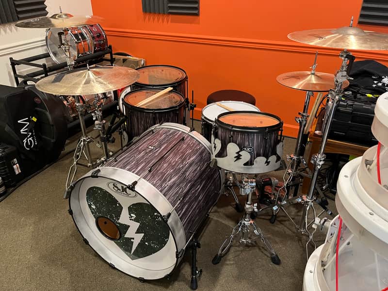 SJC Custom 4 Piece Artist Drum Kit (Used by Mayday Parade) image 1