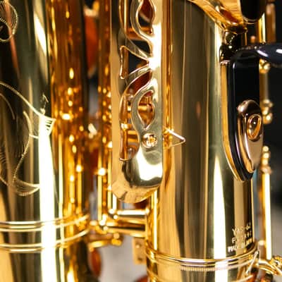 Yamaha YAS-62II Professional Alto Saxophone Gold Lacquer with Case - Used image 15