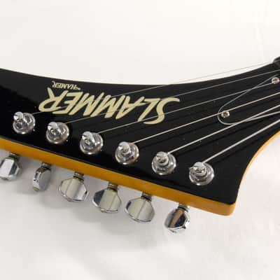 Hamer Slammer Xp 1/Bk Black Electric Guitar W/ Emg's image 6