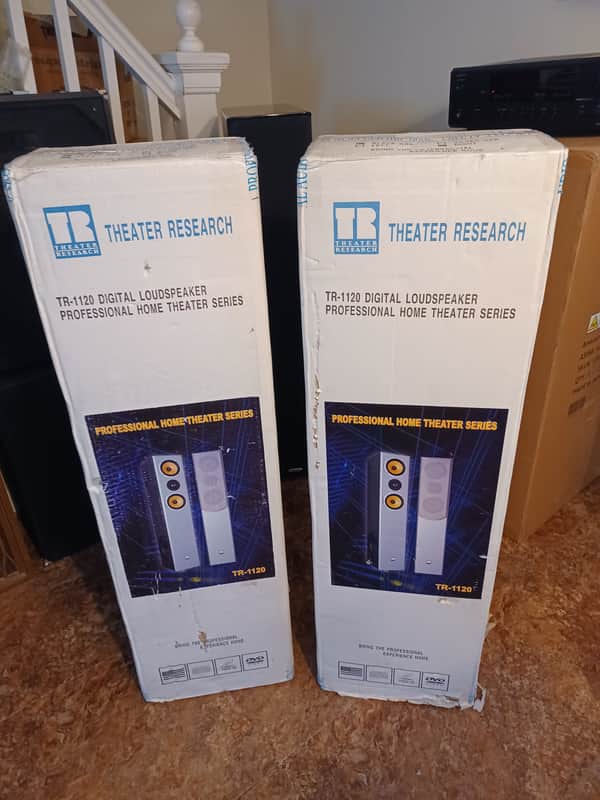 Theater Research TR-1120 Tower Speakers 400 watts image 1