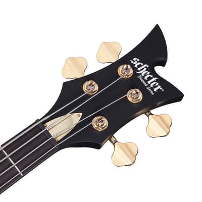 Schecter Johnny Christ Signature Bass SBK Satin Black New + Free gig bag image 4