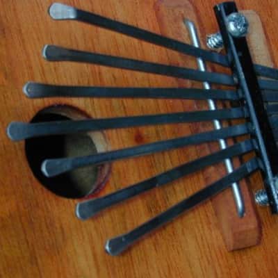 Coconut Gourd Kalimba Thumb Piano 7 tuneable Note image 11