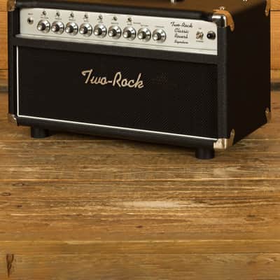 Two-Rock Classic Reverb Signature 100 Watt Head Silver Panel & Knobs image 1