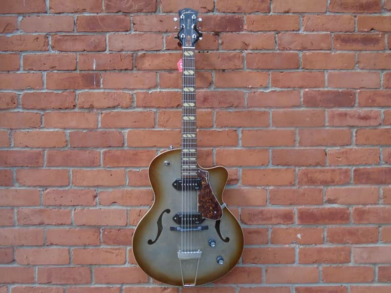Godin 5TH Ave Kingpin ll, Copper Burst HG w/bag sf - Copper Burst image 1