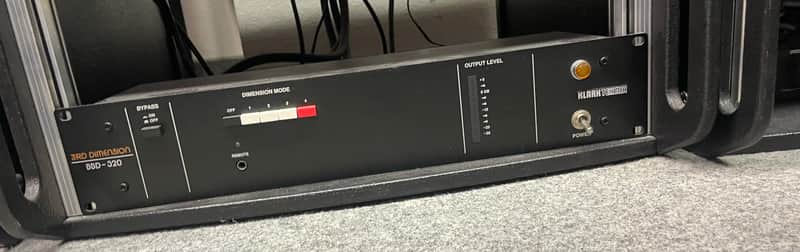 Klark Teknik 3rd Dimension BBD-320 Stereo Analog Chorus 2020 - Black Bild 1