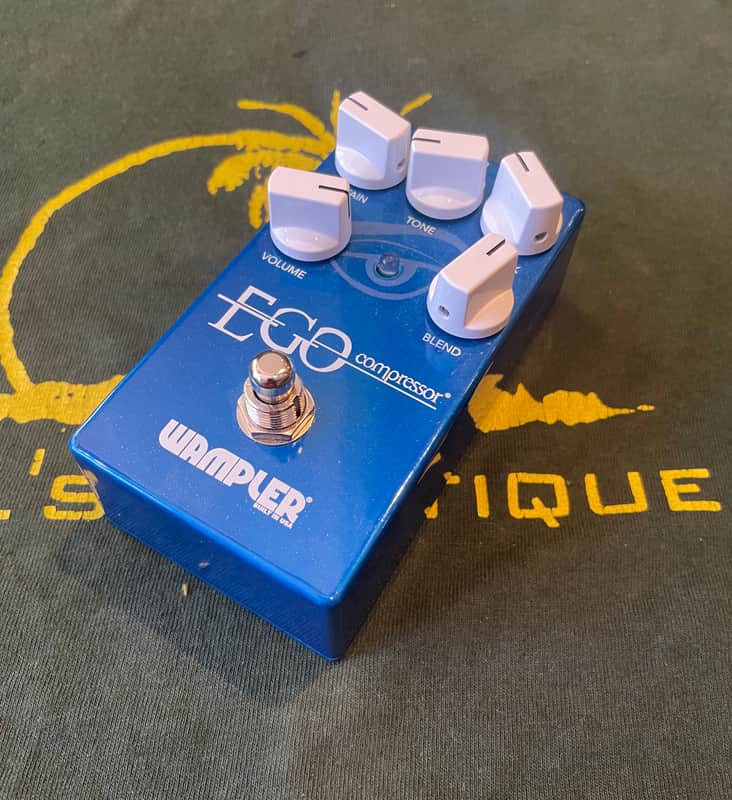 Wampler Ego Compressor V2 (Small Logo) 2010s - Blue image 1