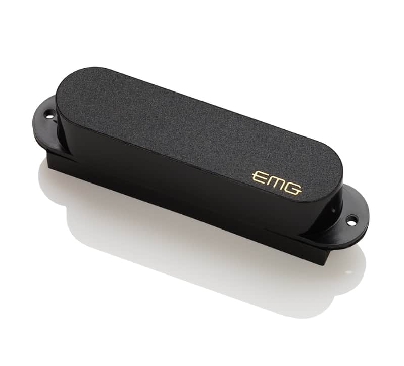 EMG SA Active Single Coil Alnico V Pickup - Black w/ Solderless Install System image 1