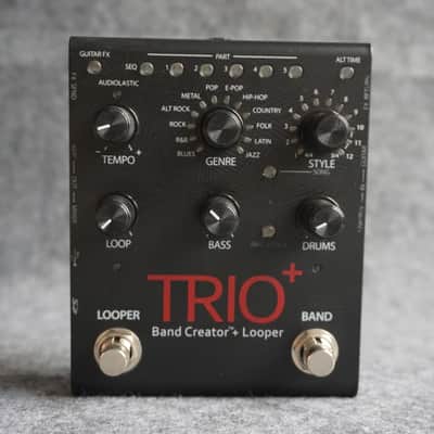 DigiTech TRIO Plus Band Creator + Looper 2010s - Black image 2